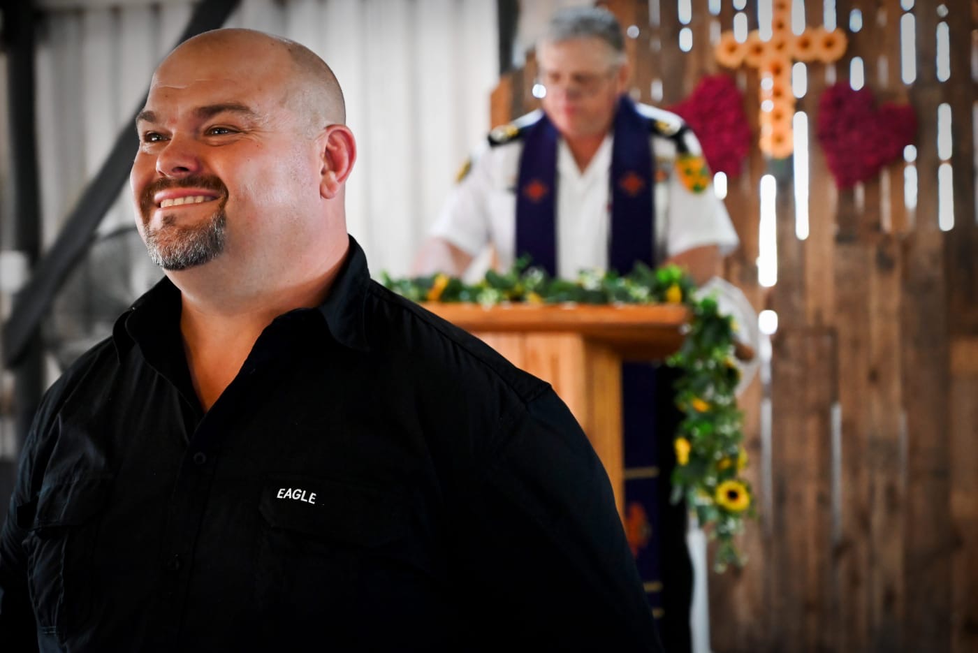 Wedding ceremony by Dr. Gerrit Rademeyer in Montagu