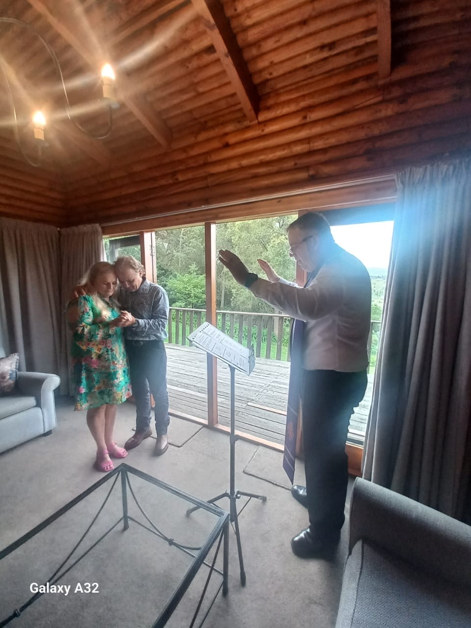 Wedding ceremony by Dr. Gerrit Rademeyer in Montagu