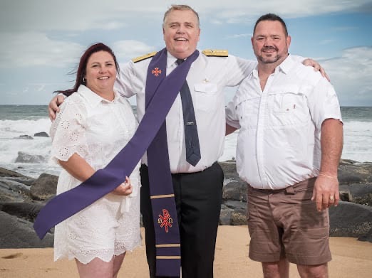 Wedding ceremony by Dr. Gerrit Rademeyer in Montagu