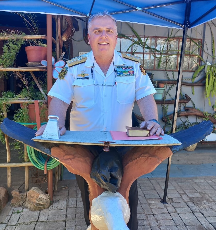 Wedding ceremony by Dr. Gerrit Rademeyer in Montagu